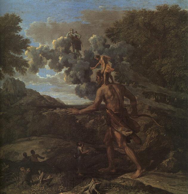 Nicolas Poussin Blind Orion Searching for the Rising Sun France oil painting art